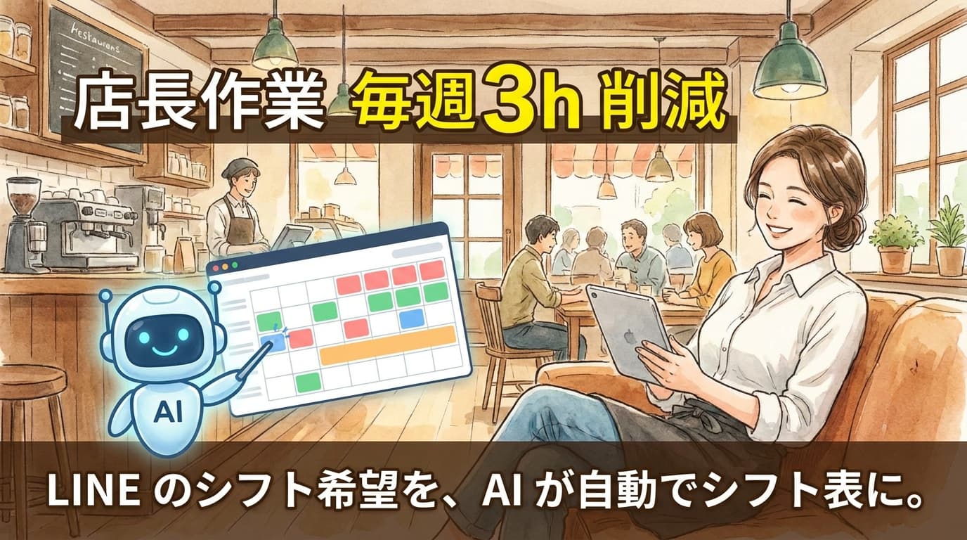 飲食・サービス業の AI 導入事例