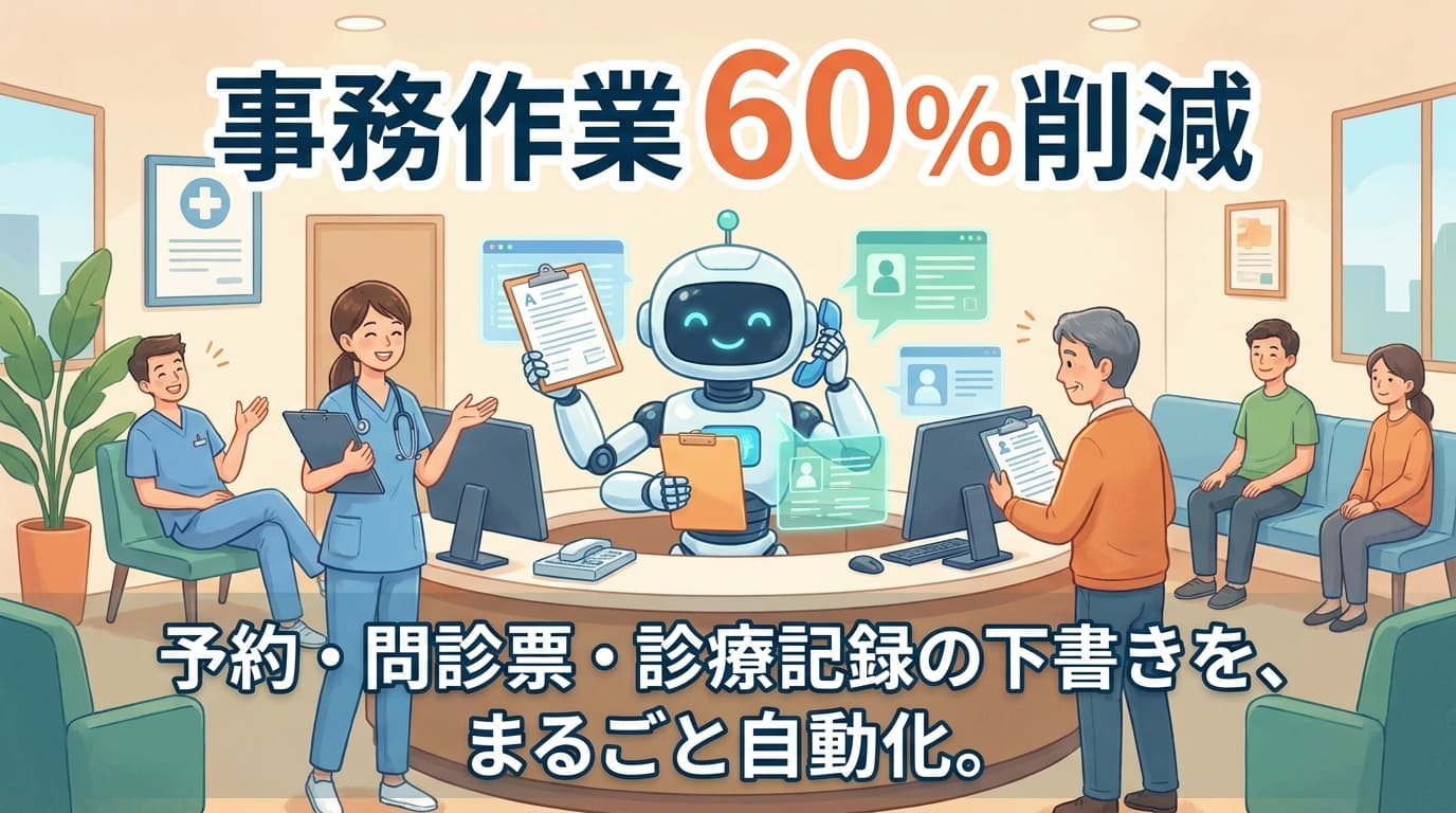 医療・クリニックの AI 導入事例