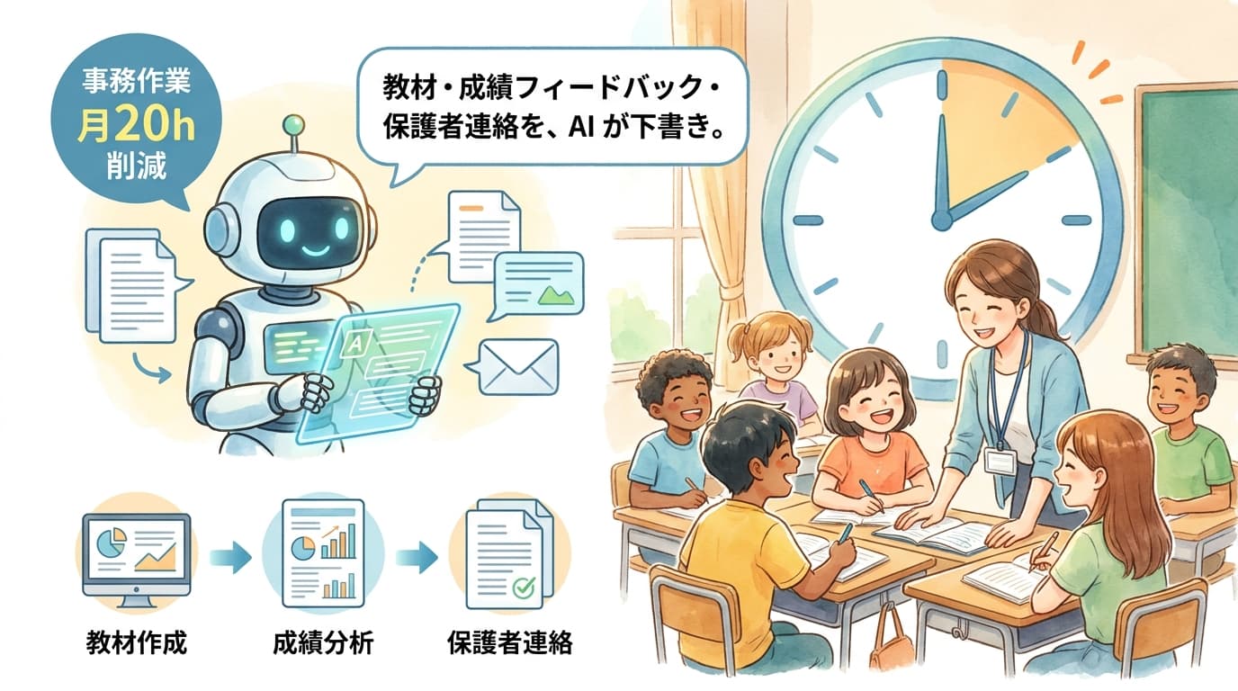 教育・塾・スクールの AI 導入事例