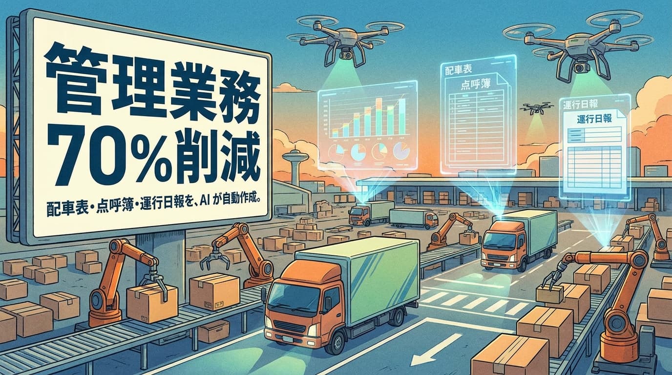 物流・運送の AI 導入事例