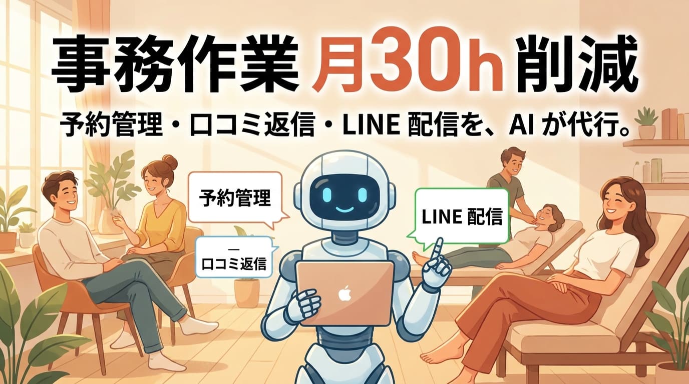 整体院・美容室・サロンの AI 導入事例