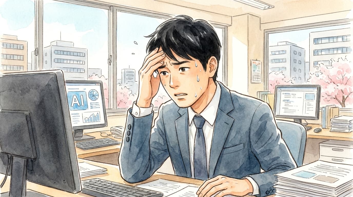 同業他社が始めていて、焦っている